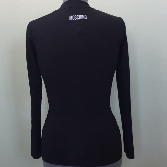 Moschino Ladies Black Shirt - Picture 6 of 7
